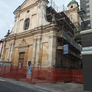 Il cantiere a San Bernardino