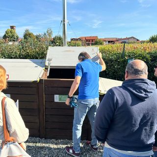I cassoni del compostaggio domestico nel Ciriacese