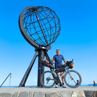 Paolo Polese a Capo Nord