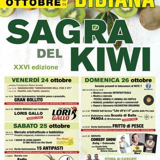 A Bibiana torna la Sagra del Kiwi: tre giorni di gusto e divertimento sotto il Palatenda riscaldato