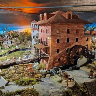 Torna in mostra il ‘presepe storico pancalierese’ con due nuovi edifici