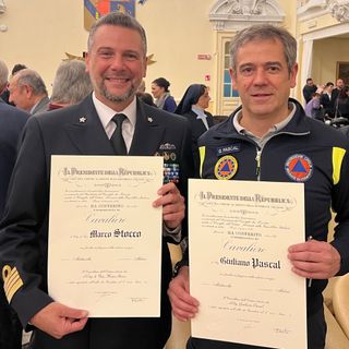 Giuliano Pascal (a destra) con Marco Stocco