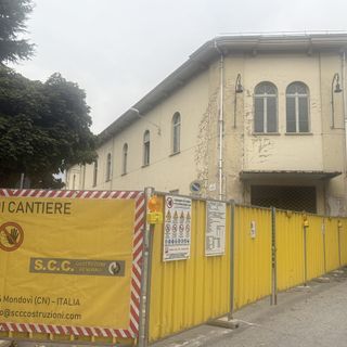Il cantiere del Cinema Trento di Torre Pellice