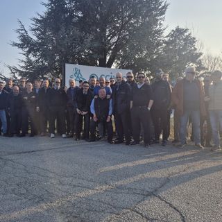 Gli autisti in sciopero