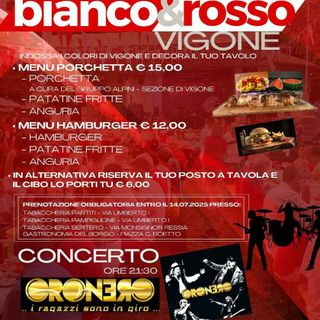 Bianco, rosso e tanta musica: Vigone è pronta a fare festa