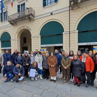 Estrazione stamattina in piazza a Barge