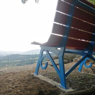 Ha i colori del Comune di Bibiana la Big Bench numero 252