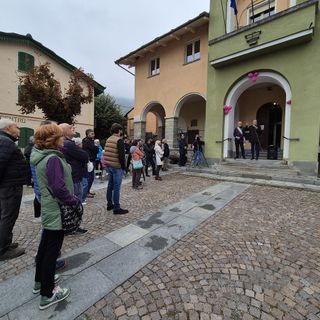 La manifestazione per salvare il bancomat dello scorso 7 ottobre