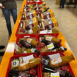 Le ceste confezionate a Bricherasio