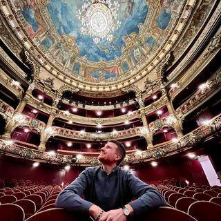 Stefano Arnaudo nel Théâtre Royal de la Monnaie