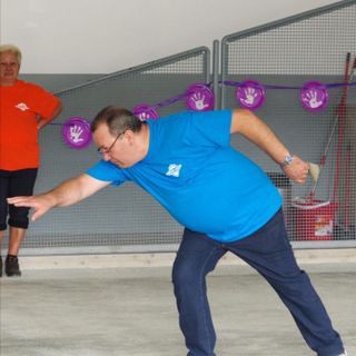 Lombino sul campo da bocce