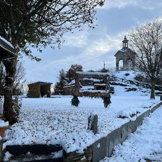 Il presepe sulla Rocca di Cavour (foto di repertorio)