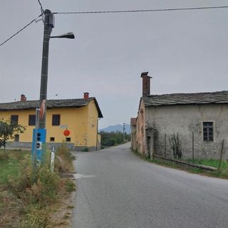 Il tratto di strada dove verranno realizzate le bande