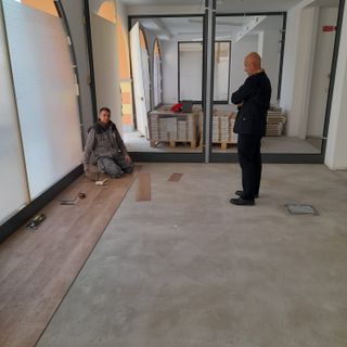 I lavori per la nuova biblioteca