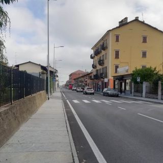 Uno scorcio della Provinciale 161