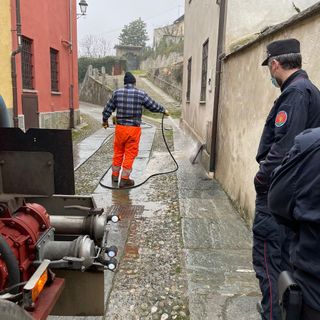 Luserna San Giovanni sopralluogo in via Beckwith