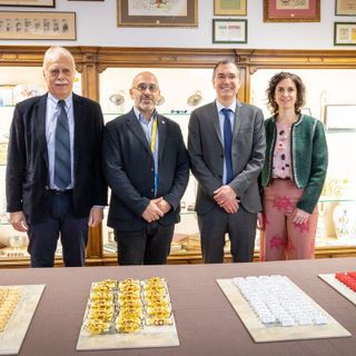 La visita di stamattina alla Caffarel