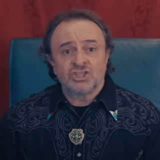 Il comico Natalino Balasso nel suo discorso di inizio anno