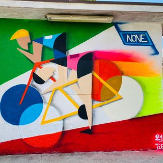 Murale per Giro d'Italia None