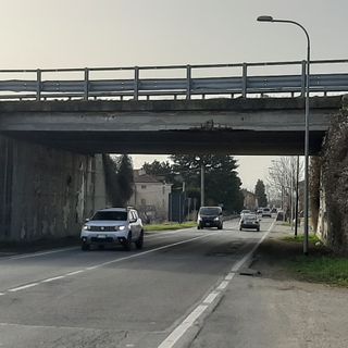 Cavalcavia via Saluzzo a Pinerolo