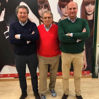 Da sinistra Paolo, Piero e Fabio Giordano