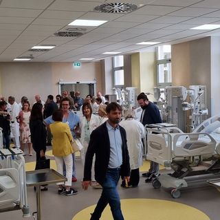 Il nuovo reparto inaugurato stamattina