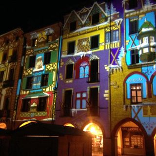 La proiezioni dello scorso Natale