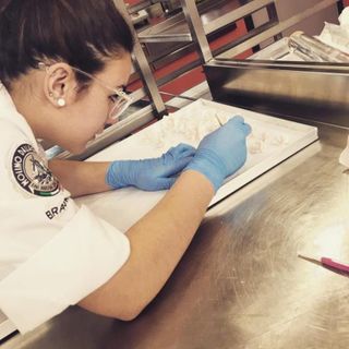 Andrea Celeste Allione al lavoro