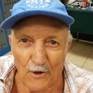 Gianni Cordero 'nonno' di Piscina