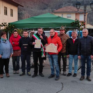 La premiazione di Lidermano Bertalmio