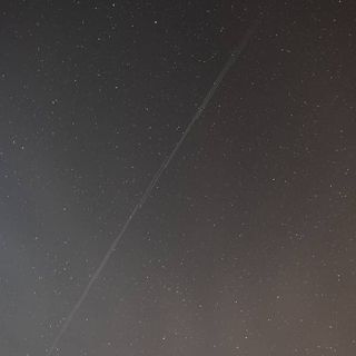 Starlink dal colle del Lazzarà