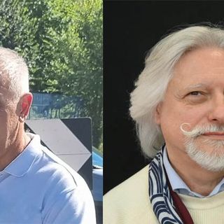 Da sinistra Tron e Giorello