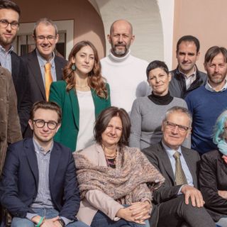 Monica Pecchio e i componenti della sua lista