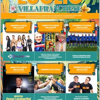 Luglio Villafranchese locandina