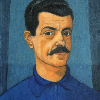 Un autoritratto di Silvio Gatti