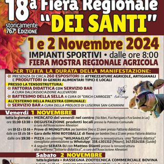 Da oltre settecento anni chiude la stagione degli alpeggi: la Fiera dei Santi è in arrivo a Luserna San Giovanni (To)