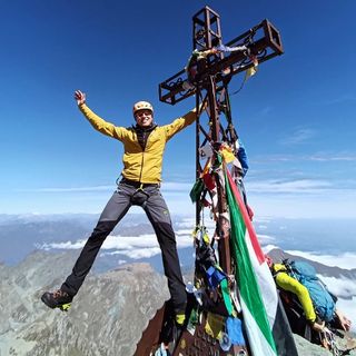 Sandro Maranetto sul Monviso
