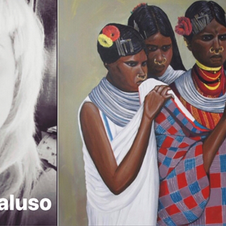 Fabiana Macaluso artista internazionale partecipa alla mostra della galleria Falzone Arte Contemporanea di Milano