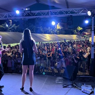 La serata dello scorso anno con Enrico Peyretti e Miss Italia Francesca Bergesio