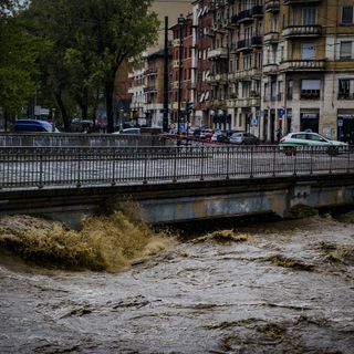 La piena della Dora del 17 aprile - Foto di Daniele Caponnetto