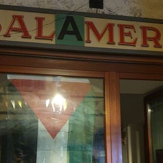 Il locale allestito in via Trento