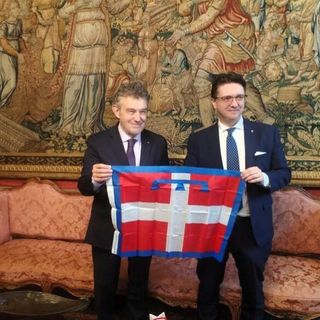 La visita dell'ambasciatore della Polonia