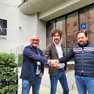 Persone davanti a Talent garden