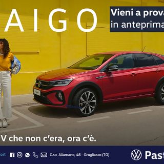 Taigo Volkswagen: prenota il test drive da Pastorino a Grugliasco
