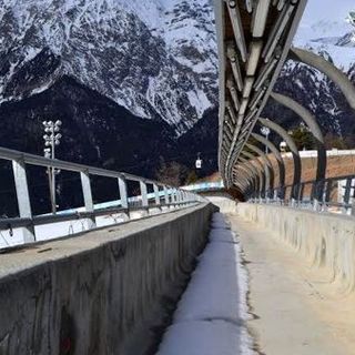 pista da bob abbandonata