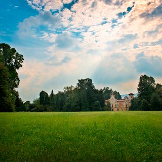 Il parco del Castello di Miradolo