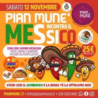 Serata Messicana al Rifugio di Pian Munè di Paesana