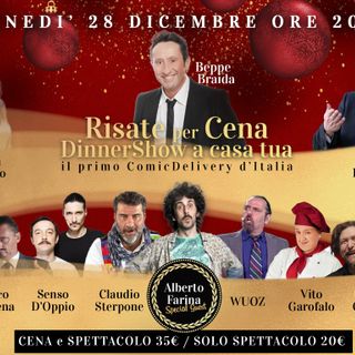 Pianezza: al via ‘Risate per cena’, il primo ‘comic delivery’ italiano