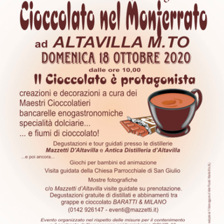 Torna “Cioccolato nel Monferrato” ad Altavilla Monferrato