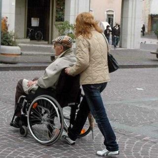 badante - foto d'archivio